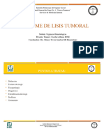 Sindrome de Lisis Tumoral Actualizado