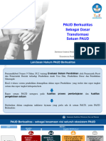 Pembinaan Satuan Pendidikan PAUD