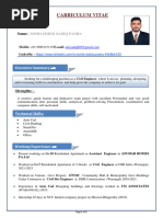 Sadiq Update CV