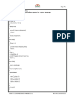 Week - 4 Top Down Parsing 4.1) Develop An Operator Precedence Parser For A Given Language. Program