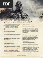 GB - Barbarian - Path of The Devastator