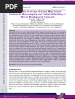 Perspective Drawings of Senior High School Students in Housekeeping and Technical Drafting: A Theory Development Approach