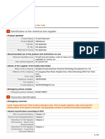 溢油分散剂 MSDS