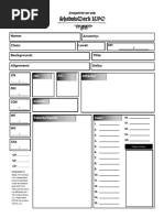 Shadow Dark Portrait Sheet