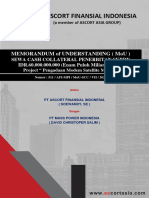 Sewa Cash Collateral (PT Ascort Finansial Indonesia - PT MASS POWER INDONESIA) - 1