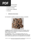 Las Rocas Ígneas Se Clasifican en Función de Su Textura y Composición