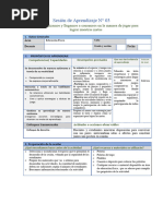 Sesión de Aprendizaje de Educación Física