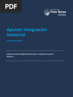 Apunte Integracion Sensorial