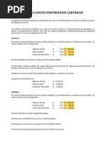 CLASE 13 - Costos Por Procesos