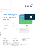 BritishGas Energy - Statement - Mar23