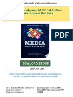 Full Download Media Pembelajaran MI SD 1st Edition Hamdan Husein Batubara PDF