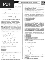 7 Lista - Mecanismos de Reações Orgânicas e Reações de Substituição