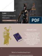 Brown Black Modern Lawyer Presentation