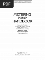 Dwyer, William v. - Lanckton, Philip G. - McCabe, Robert E - Metering Pump Handbook-Industrial Press, Inc (1984)