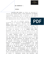 DENUNCIA PENAL - LESIÓN GRAVE Caso Kevin