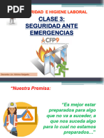 Seguridad Ante Emergencias - Evacuación - Administracion - 2024