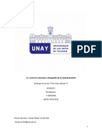 La Canterina Proceso y Busqueda de Interpretación