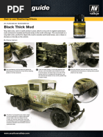 Vallejo Stepbystep Black Thick Mud EN