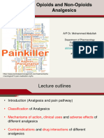 Opioids and Non Opioids Analgesics - DR Mohammed Abdullah