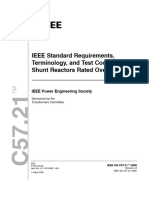 75-IEEE STD C57 - 21-2008 Standard Requirements, Terminology, and Test Code For Shunt Reactors Rated Over 500 kVA