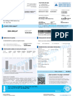 Diaz Maria Irene: B Factura de Gas