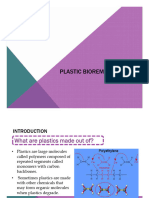 Plastic Bioremediation