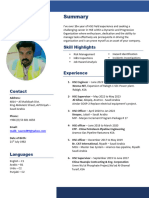 CV-Naveed Abbas - HSE Supervisor