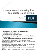 Low Temperature and Drying