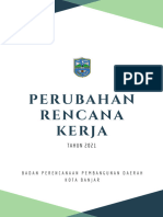 Renja Perubahan Tahun 2021