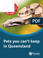 Pets You Cant Keep in QLD