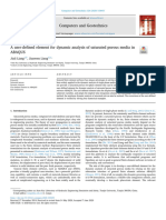 A User-Defined Element For Dynamic Analysis of Saturated Porous Media in ABAQUS