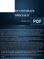 Contrats Speciaux - La Vente