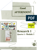 Research1 Module 1 - 040521