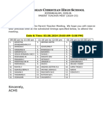 PTM - 1 Time Slot (4C)