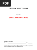 Electrical Safety Program MODEL