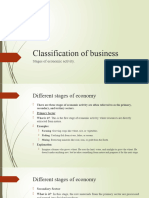 Classification of Business - 2 (Mod)