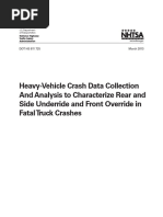 Heavy-Vehicle Crash Data Collection and Analysis To Characterize Rear and Side Underride and Front Override in Fatal Truck Crashes