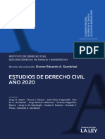 Estudios de Derecho Civil. Año 2020 Sambrizzi