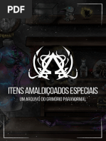 Lista de Itens Amaldiçoados