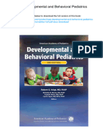 AAP Developmental and Behavioral Pediatrics. 2nd Edition. ISBN 1610021347, 978-1610021340