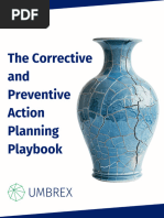 Umbrex Playbook For Corrective and Preventive Ac