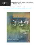 Principles of Ambulatory Medicine (Principles of Ambulatory Medicine (Barker) ) - Seventh Edition. ISBN 9780781762274, 978-0781762274