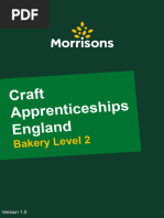 Craft Apprenticeships England - Bakery Level 2