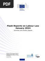 Flash Reports On Labour Law January 2024: Summary and Country Reports