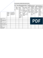 Rubrica de Evaluacion de La Primera Version de Nuestro Decalogo