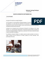 Boletin Informativo Septiembre 2022