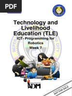 Tle7 - 8-Ict-Programming For Robotics W7