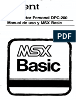 Talent DPC-200 (Manual de Uso y MSX Basic)