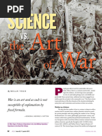 Science Vs The Art of War by Milan Vego