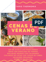 Recetario Cenas de Verano